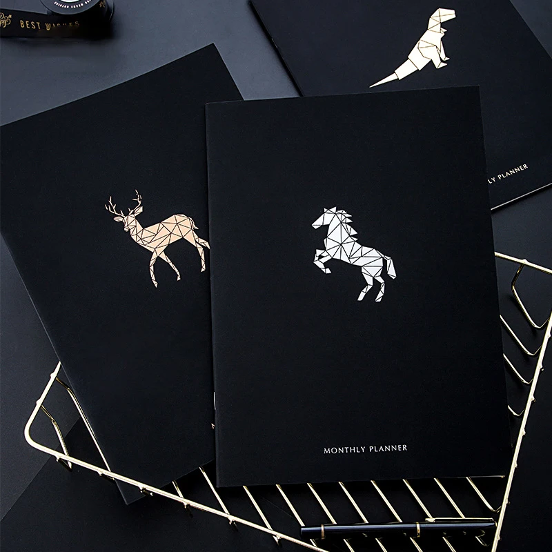 A4 2020 планировщик календаря записные книжки ежемесячный ежедневный год блокноты