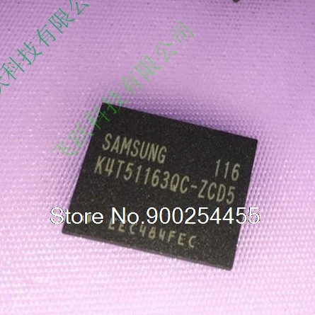 

5PCS/LOT K4T51163QC-ZCD5 BGA SAMSUNG