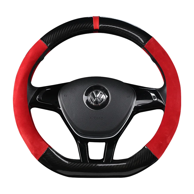 Автомобильный кожаный чехол на руль из углеродного волокна для Suzuki Grand Vitara 2007 2008