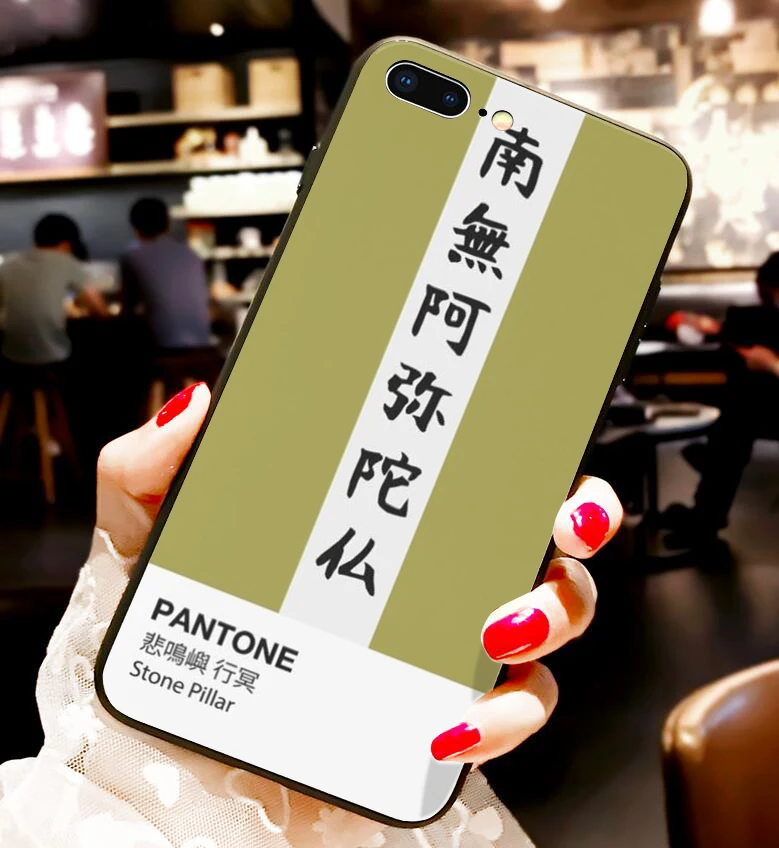 Kamado Nezuko Kimetsu no Yaiba Demon Slayer Pantone мягкий черный чехол для телефона для iphone 6/6s 7/8, 7 Plus/8 Plus, X, XS i11 i11pro