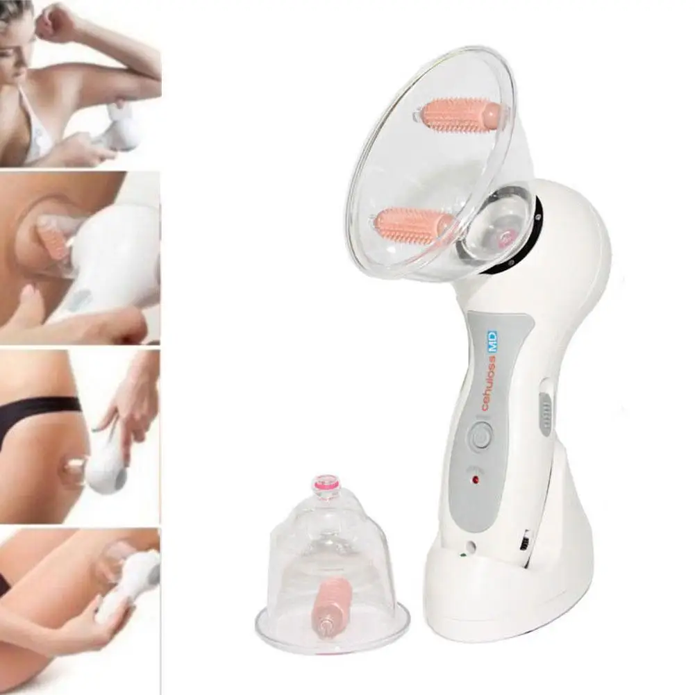Портативный массаж тела вакуумных банок Антицеллюлитный Массажер устройство