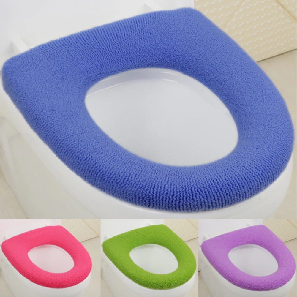 Теплая Толстая универсальная подушка для унитаза 30 см мягкая осенне зимнее