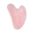 Полимерная пластина для массажа в форме сердца, искусственная пластина для массажа лица, искусственная пластина для гуаша, 1 шт.
