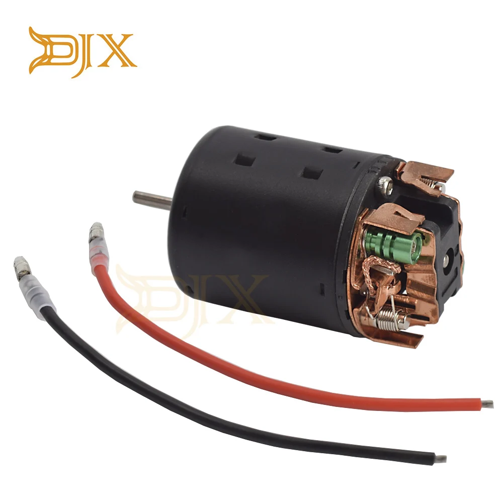 

DJX RC Car 540 Brushed Motor 21T 27T 35T 45T 55T 80T for 1:10 RC Crawler Axial SCX10 90046 Traxxas TRX4 D90 MST Tamiya CC01