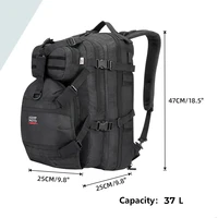 storage bag helmet bags large capacity luggage backpack water repellent with usb charge port motorbike backpack 37l