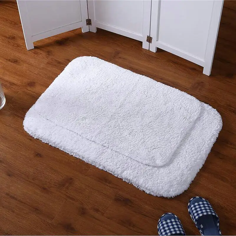 Ванная комната длинные волосы 100% хлопок сильная впитываемость сплошной белый