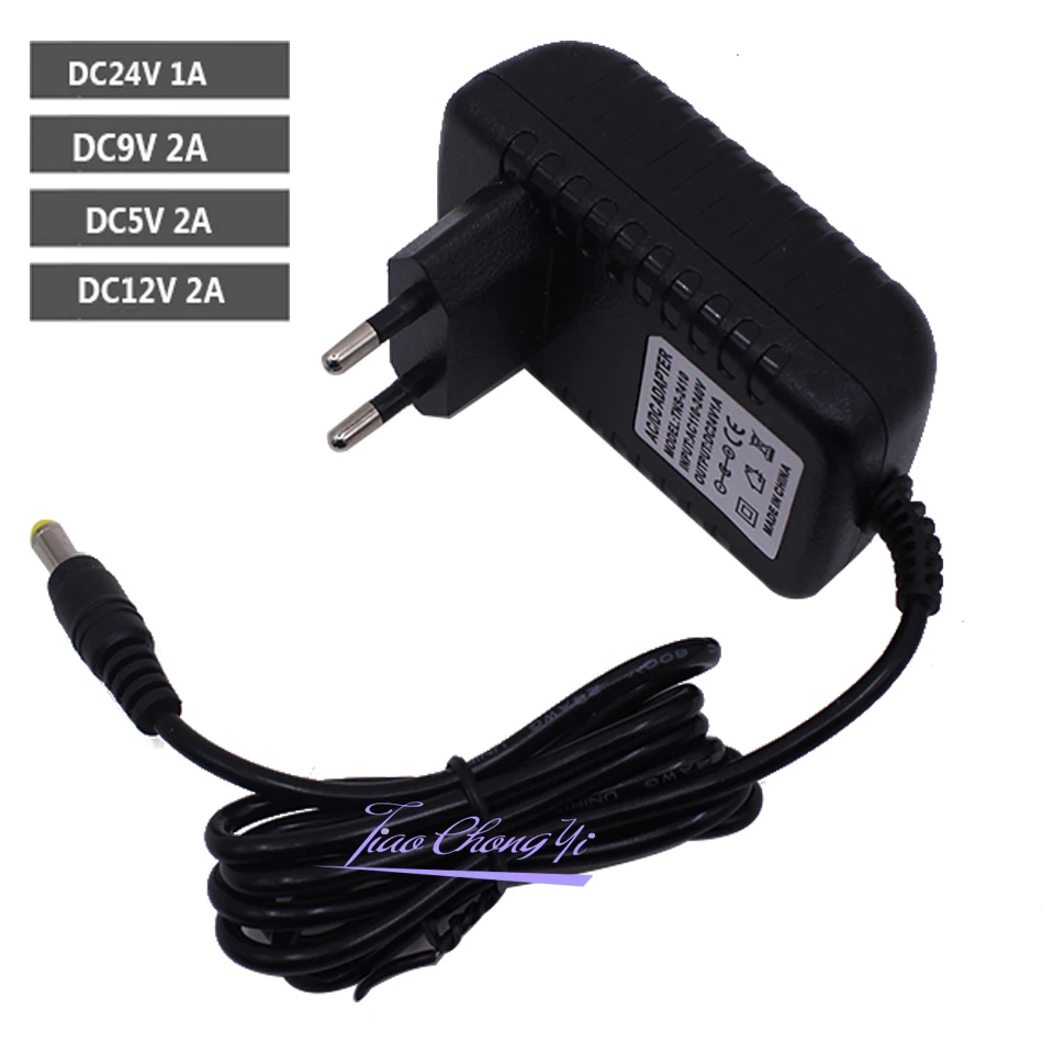 

AC110-240V to DC5V 9V 12V 1A 2A 3A Universal Power Adapter Supply Charger adaptor EU US plug for 2835 5050 LED light strip X 1