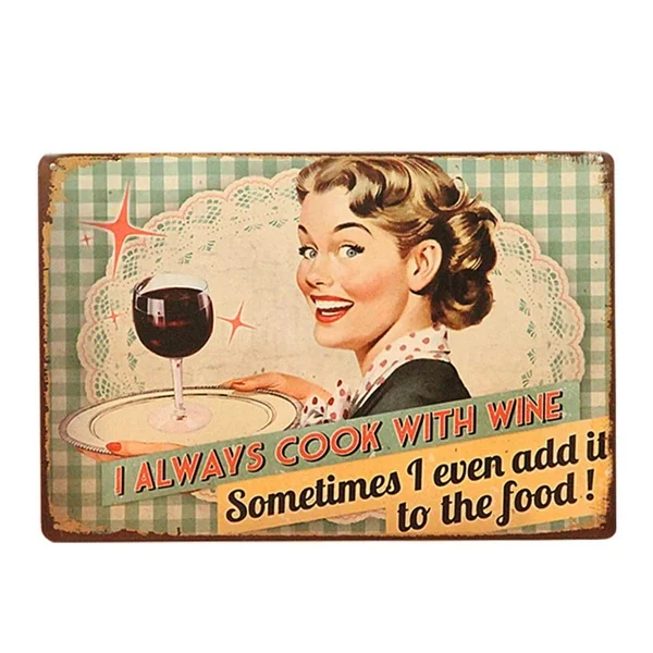 

Vintage Metal Sign Plates and Signs Home Decoration Metal Bar Poster Art