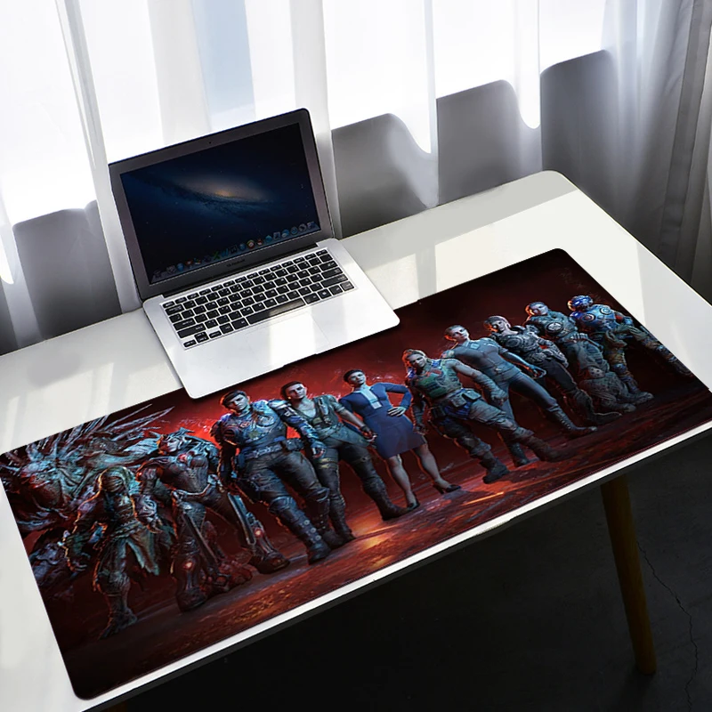 

Mouse Pad Gamer Cool Gears Of War Pc Mats Pads Rugs For Pc Large Computer Mat Desk Gaming Table Keyboard Game Carpet And Mause