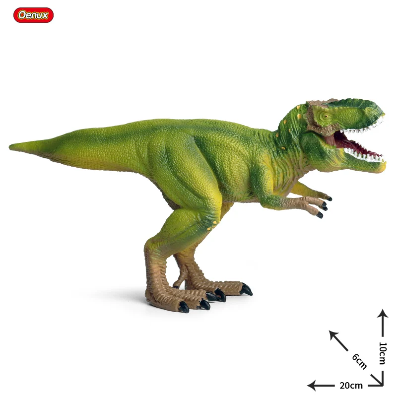 Without Box Oenux достаринный дикарь Юрского Периода Динозавры T-REX спинозавр карнотаурус теризинозавр животные модель фигурки Детские игрушки - Цвет: Without Box