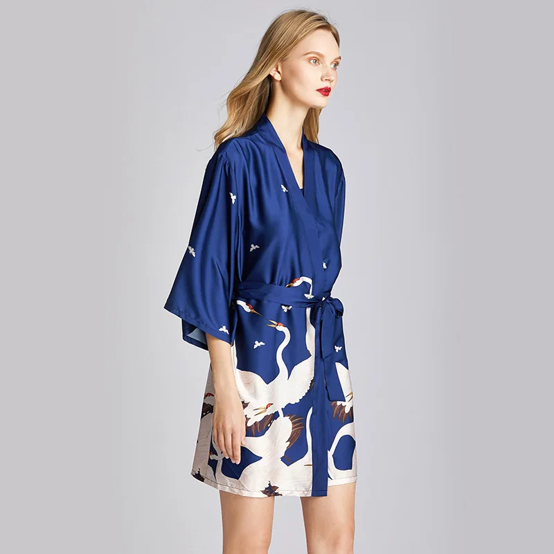 Комплект ночного белья из искусственного шелка пижамы домашняя одежда женское