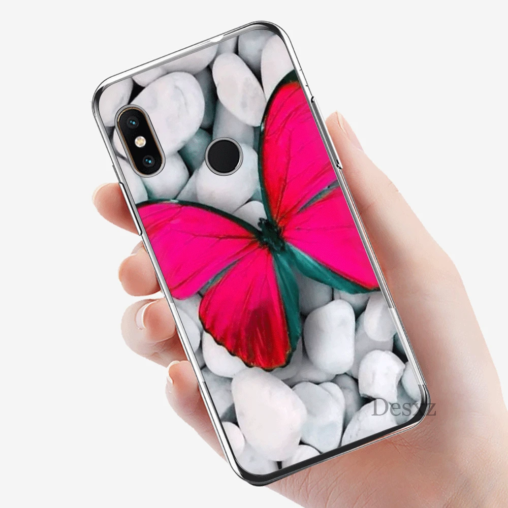 7 Чехол для телефона Xiaomi Redmi GO 7 S2 4A 4X5 5A Plus 6 6A 7A K20 Pro защитный чехол с красными пустыми розами - Цвет: 7