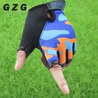 Симпатичные детские перчатки 2019, уличные спортивные перчатки для мальчиков и девочек, перчатки без пальцев с рисунком неба