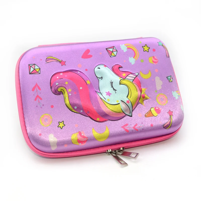 Единорог кавайный пенал trousse scolaire stylo креативный kalem kutusu astuccio scuol школьные