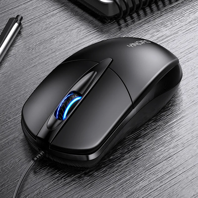 

G2 Colorful Luminous Wired Business Mouse Computer Accessories Office Mouse for PC laptop