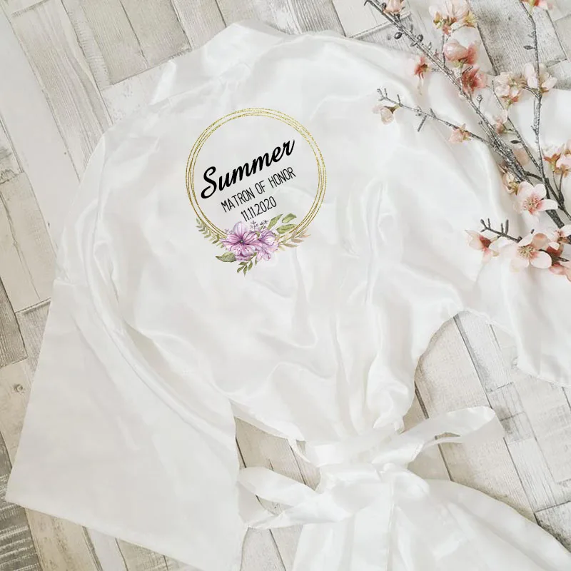 

Индивидуальные халаты для невествечерние, халат для свадебвечерние вечеринки, подарки для невесты, для невесты, подружки невесты, командный Халат