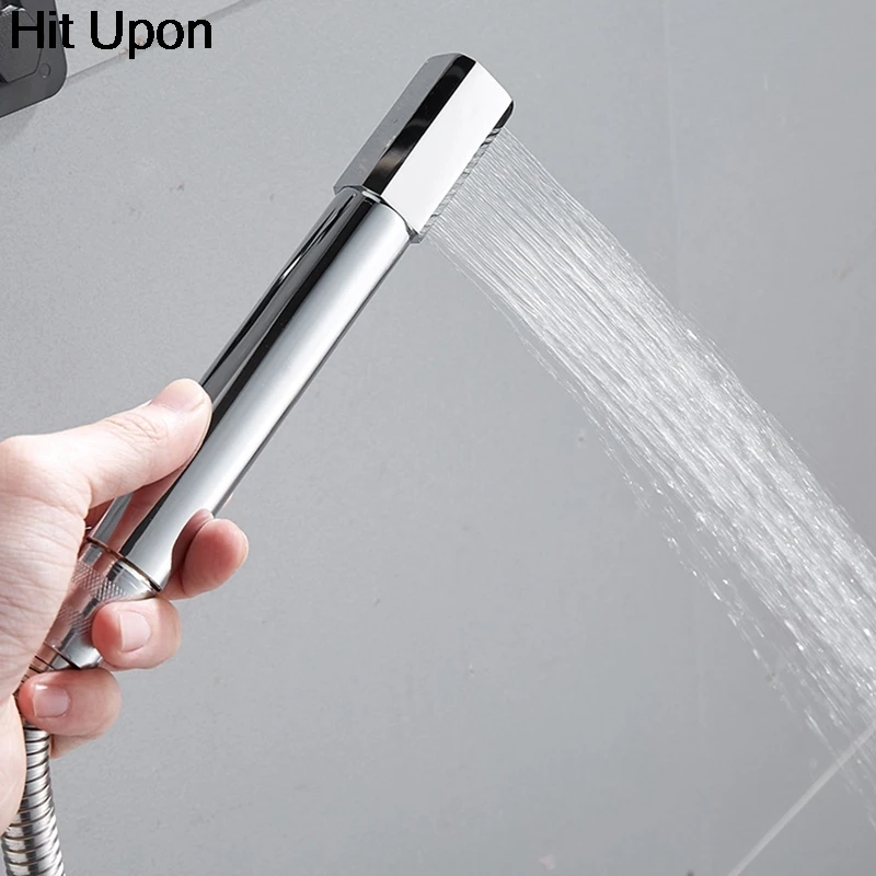 1 шт. твердая медная круглая квадратная душевая лейка ручная Лейка хромированная