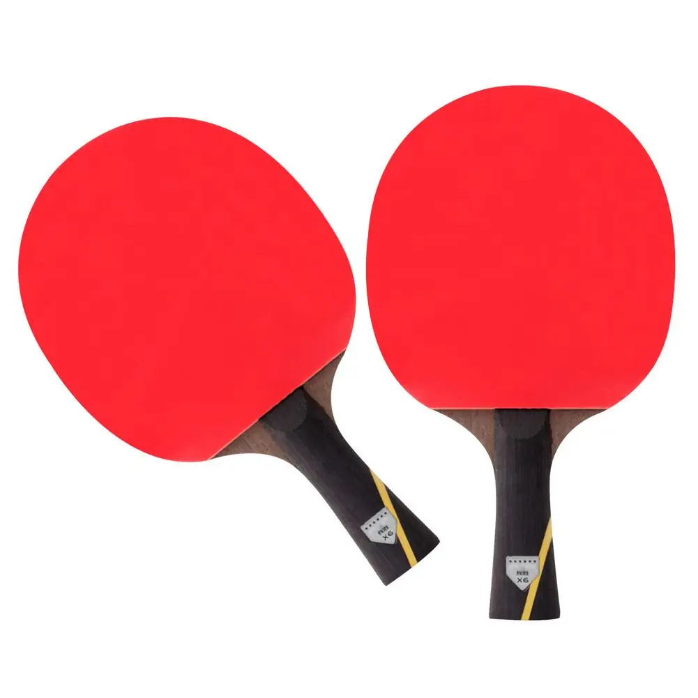 

Table Tennis Bat Ping Pong Racquet With Great Speed Spin And Control Sturdy Anti-Shock Ping Pong Paddle Racket With Comforta