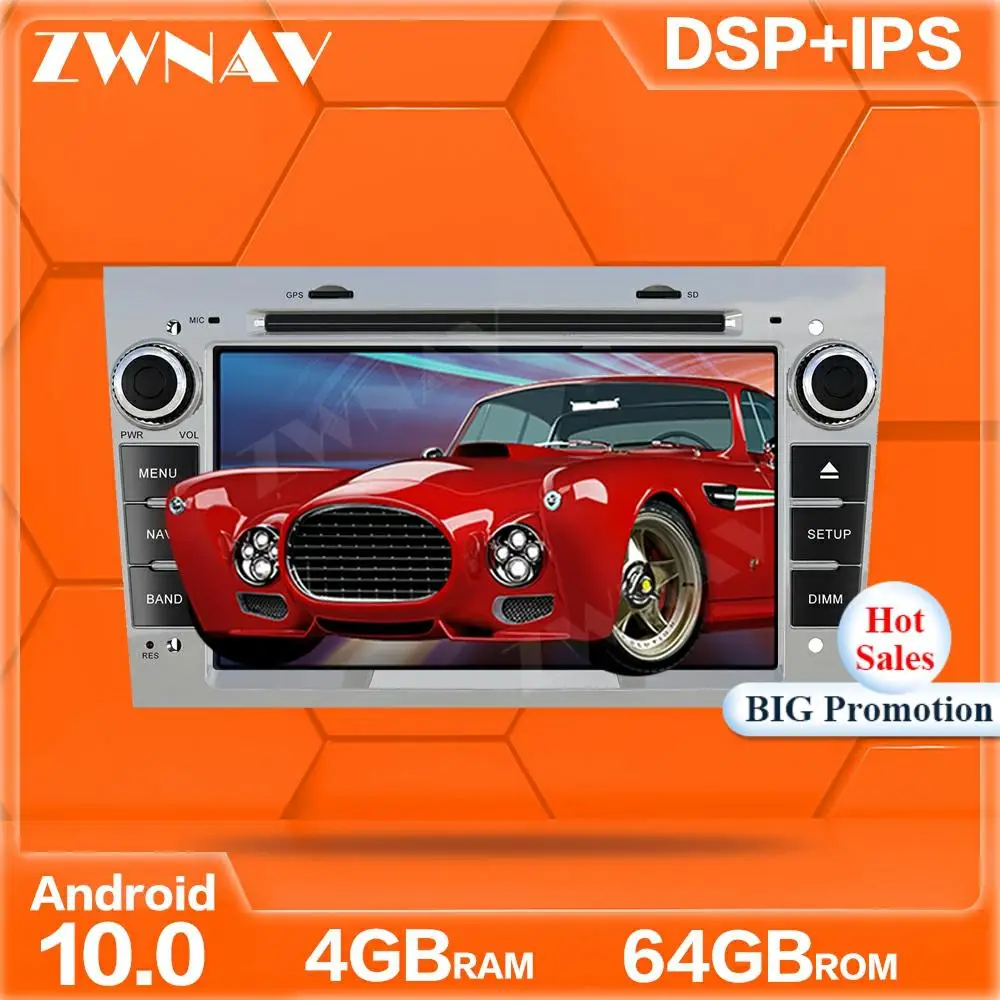 DVD-плеер Android 10 0 GPS Navi для opel Vauxhall Astra H G J Vectra Antara Zafir автомагнитола мультимедийный