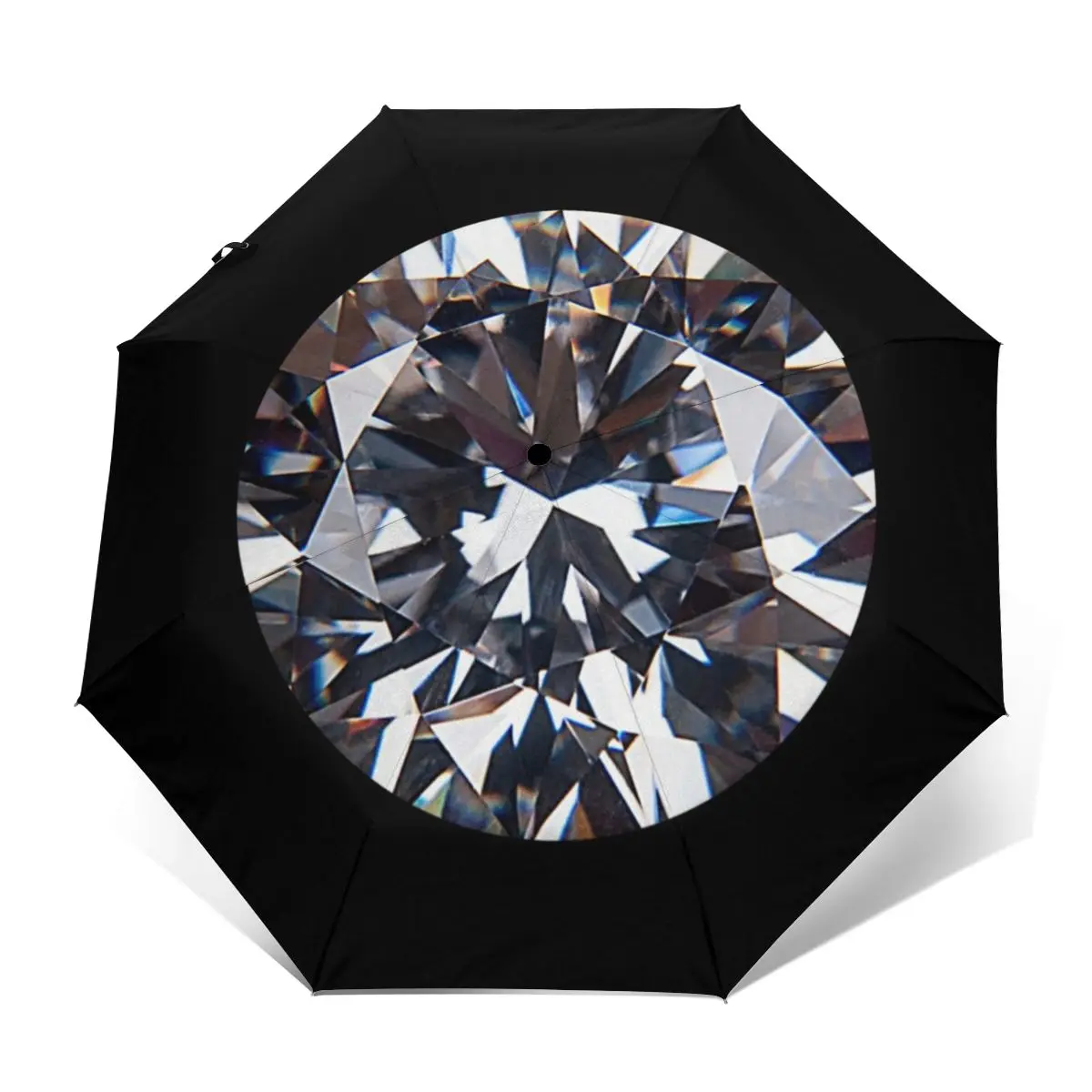 

Diamond Umbrella Cheap Folding Umbrella Print Car Anti UV Automatic Umbrella