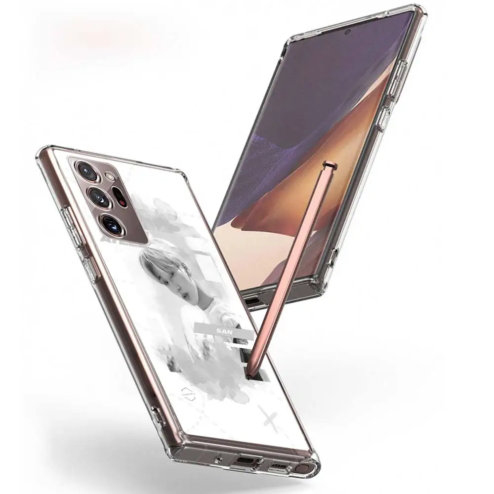 Чехол для телефона Ateez Kpop Song Mingi Samsung Galaxy Note 20 Ultra 10 Plus 8 9 F52 F62 M62 M21 M31S M30S M51 | Мобильные