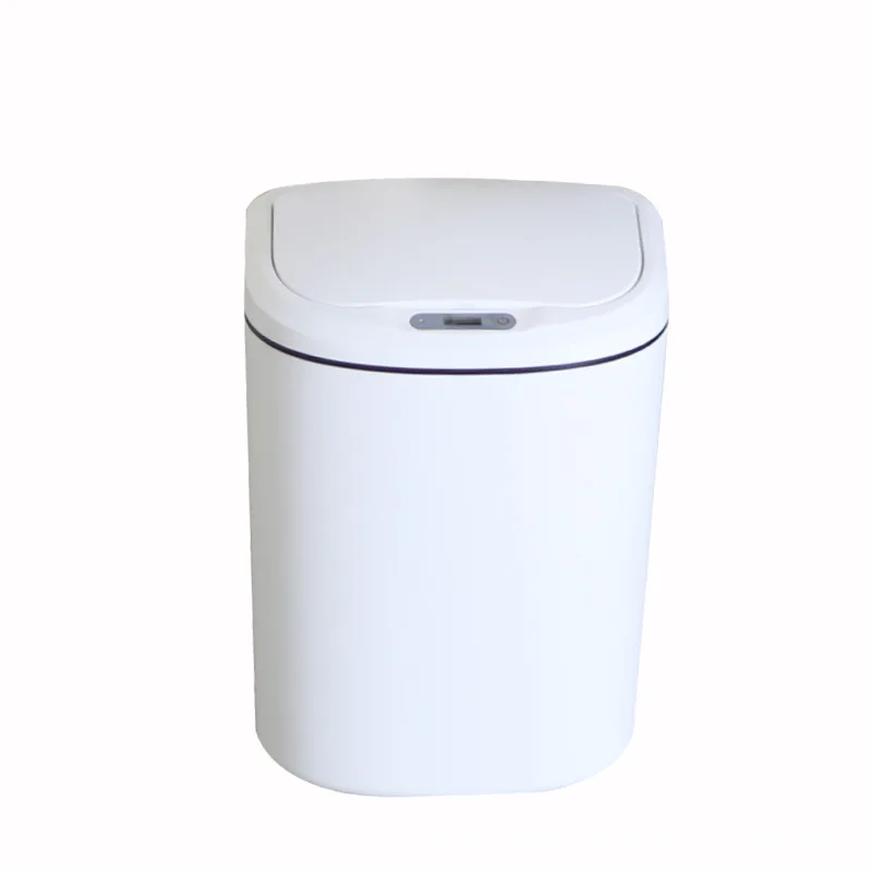 

12L Intelligent Trash Can Automatic Sensor Dustbin Smart Sensor Electric Waste Bin Home Rubbish Can For Kitchen Bathroom Garbage