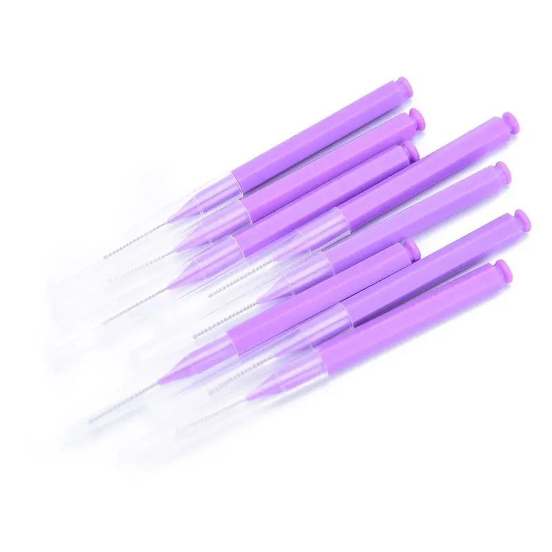 

8pcs Tooth Floss Oral Hygiene Dental Floss Soft Plastic Interdental Brush Toothpick Healthy for Teeth Cleaning Oral Care