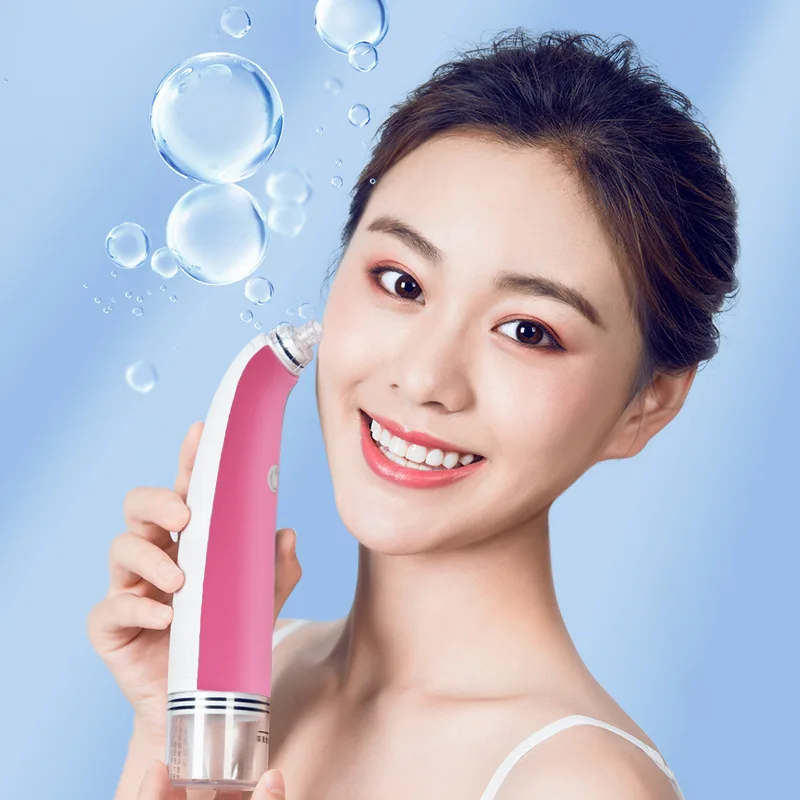 

Small Bubble Cleaner Household Electric Facial Pore Shrinkage Blackhead Instrument Facial Washing Instrument High Quality