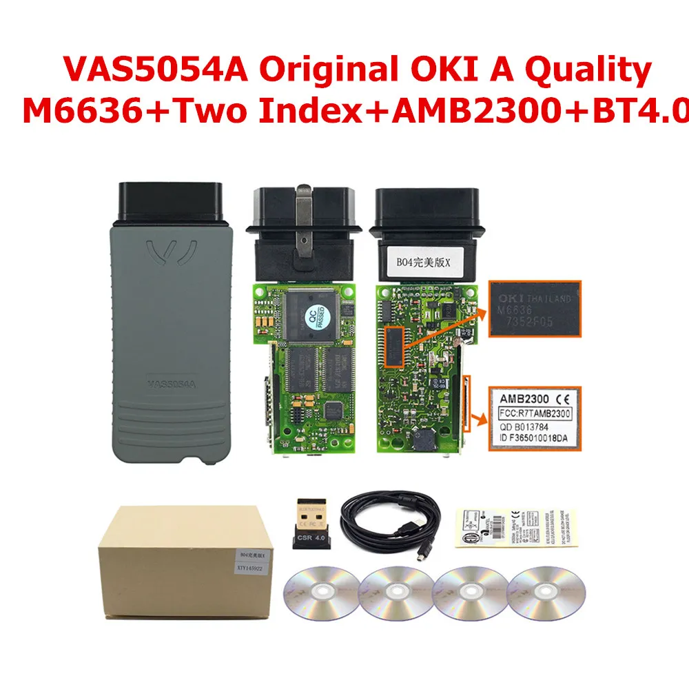 OKI 5054A ODIS V5.1.3 Bluetooth AMB2300 чип 6154 ODIS 5.1.5 5054A UDS полный чип для VW/AUDI диагностический инструмент - Цвет: Original OKI A