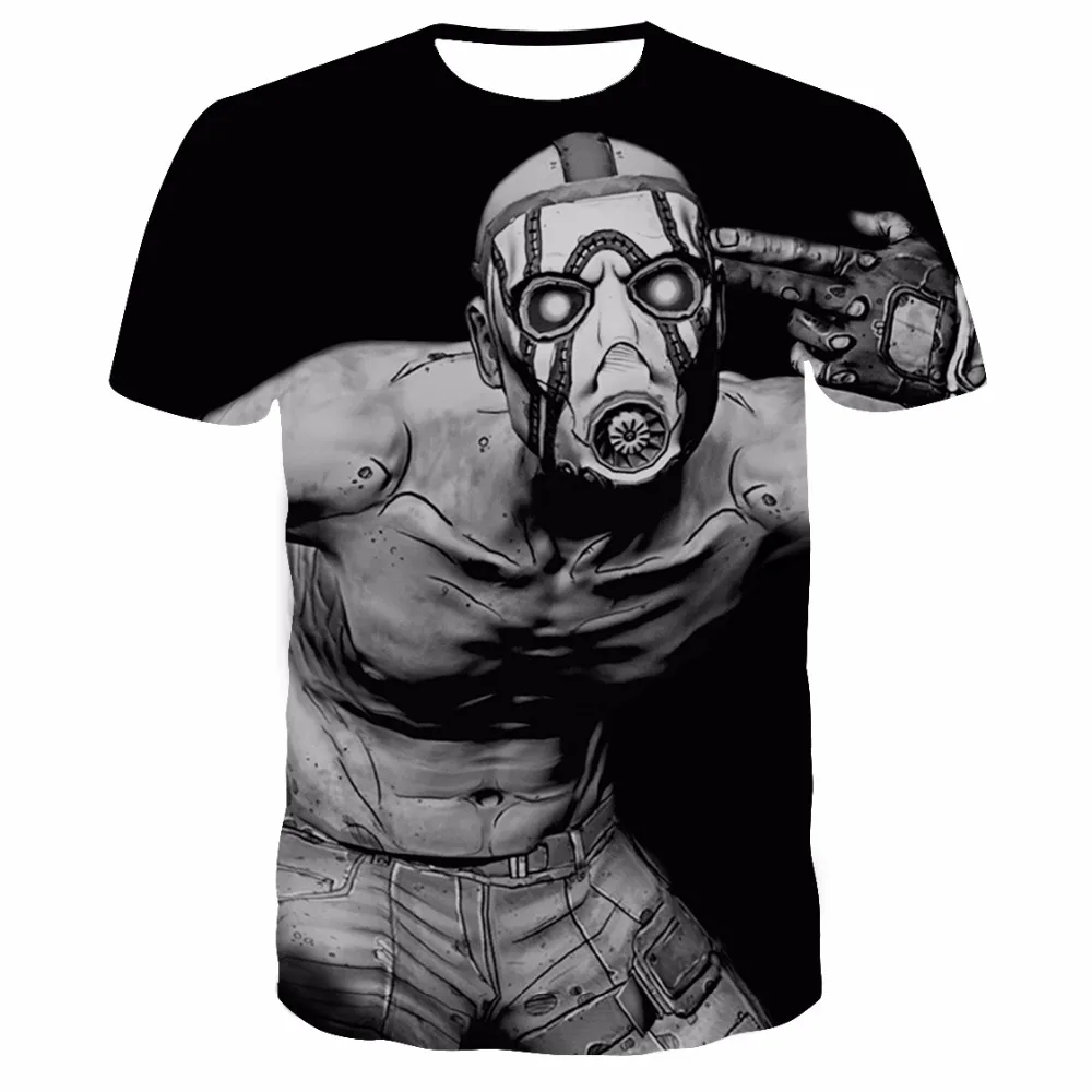 

2021 Summer New Japanese Anime La Casa De Papel Men's 3D Printed Men's T-shirt O-Neck Oversized Short-Sleeved Hip-Hop T-Shirts