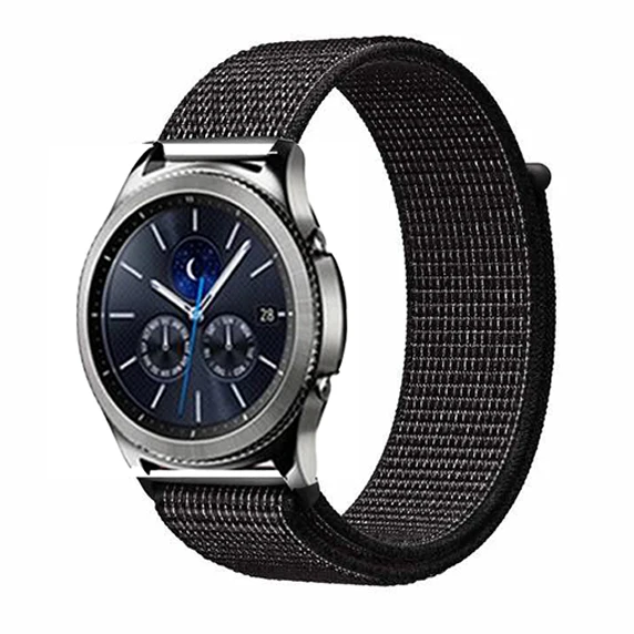 reflector black 21 Нейлоновый ремешок-петля для samsung galaxy watch 46 мм 42 мм galaxy watch active 2 ремешок gear s3/22 мм 20 мм ремешок для часов huawei watch gt 2 - Цвет ремешка: reflector black 21