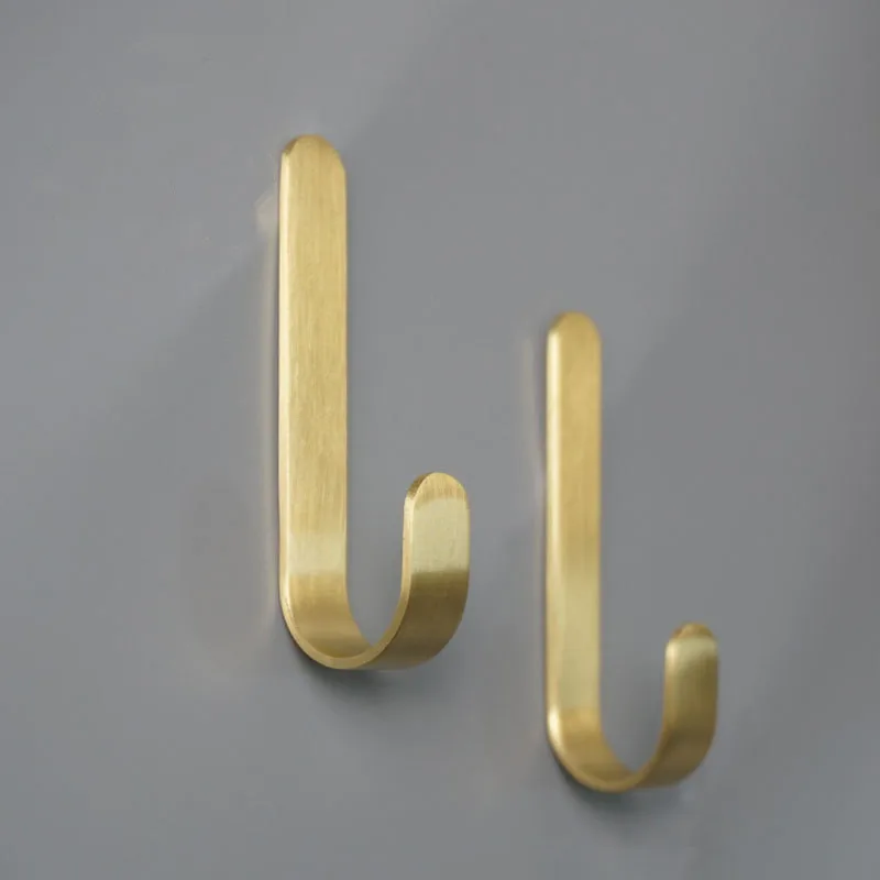 

Copper Hook for Bathroom Hook Wall Cloth Hooks Cabinet Handles Furniture Harware Coat Hooks for Wall