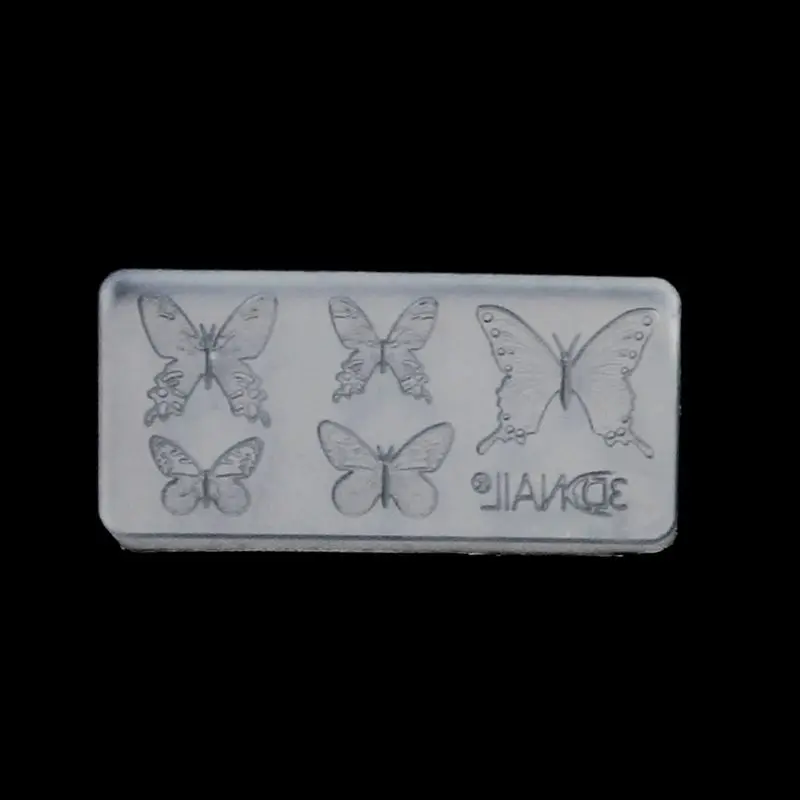 

Cute Butterfly Silicone Resin Molds Earring Necklace Pendant Jewelry Tools HX6F