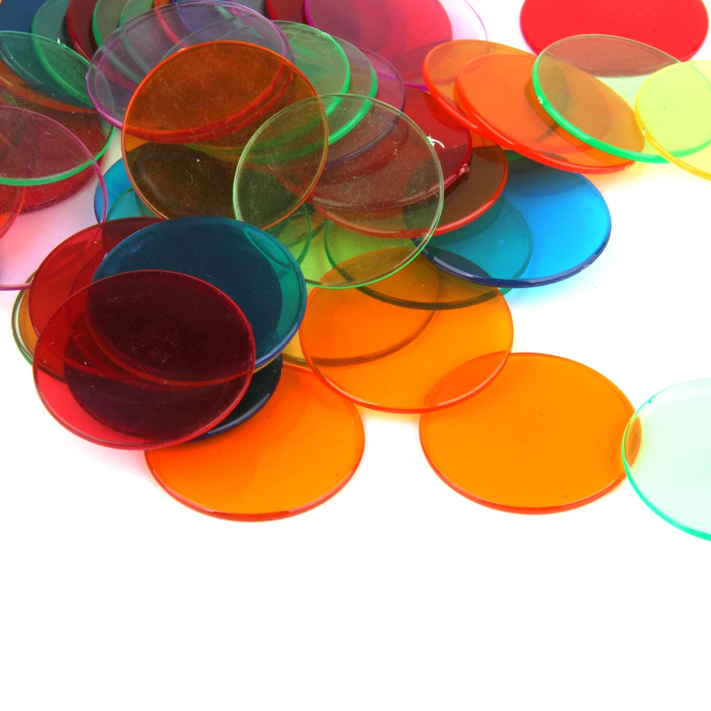 Фишки Для бинго маркеры для игр в 3 см 6 цветов 120 шт.|Настольные игры| |