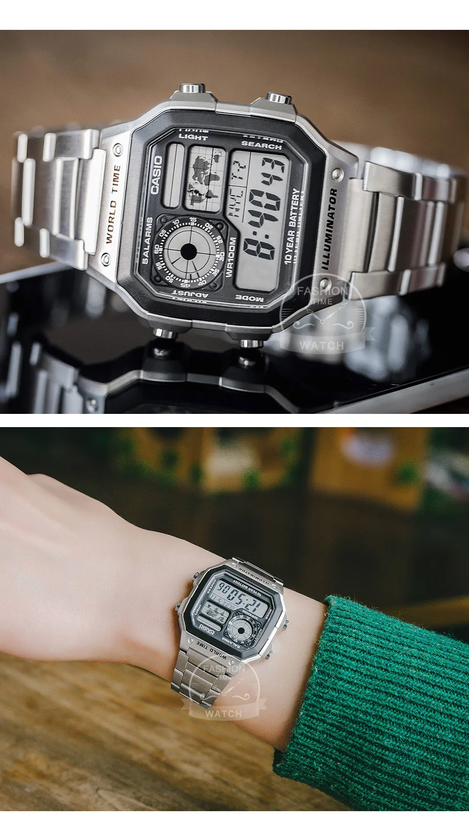 Часы Casio Взрыв часы мужские лучшие марки класса люкс LED военные цифровые часы спортивные Водонепроницаемые часы кварцевые мужские часы relogio masculino reloj hombre erkek kol saati montre homme zegarek meski AE1200