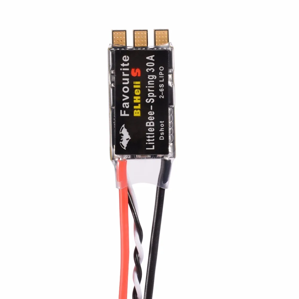 FVT LittleBee Little Bee blheli _ S SPRING 2-6S 30A ESC DSHOT контроллер скорости для квадрокоптера QAV210/250-X
