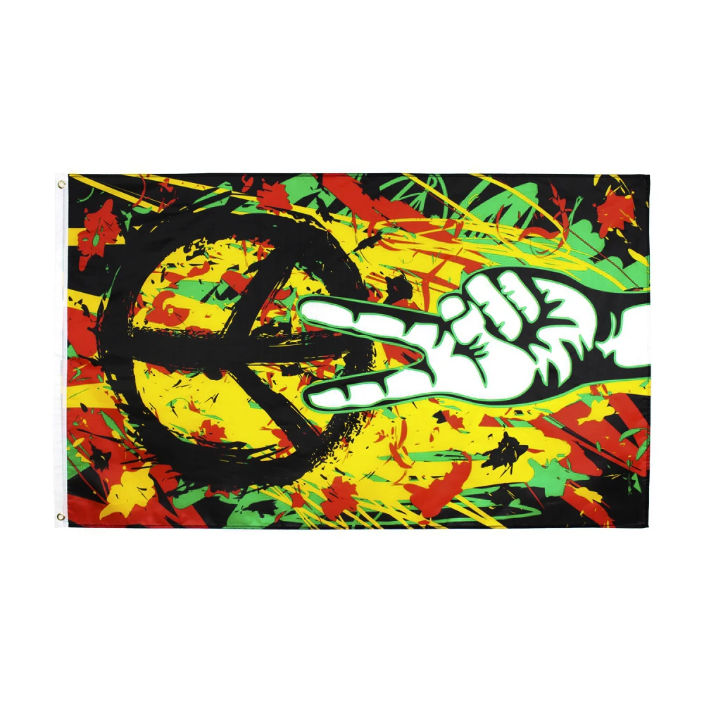 

XYFlag 90x150 см раста мир графитофон флаг Боб Марли Регги хиппи браслет для украшения