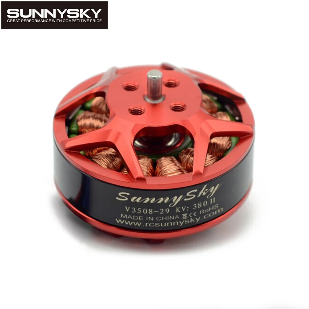 1 шт. Sunnysky V3508 380KV/580KV/700KV 4S-6S бесщеточный двигатель для радиоуправляемого