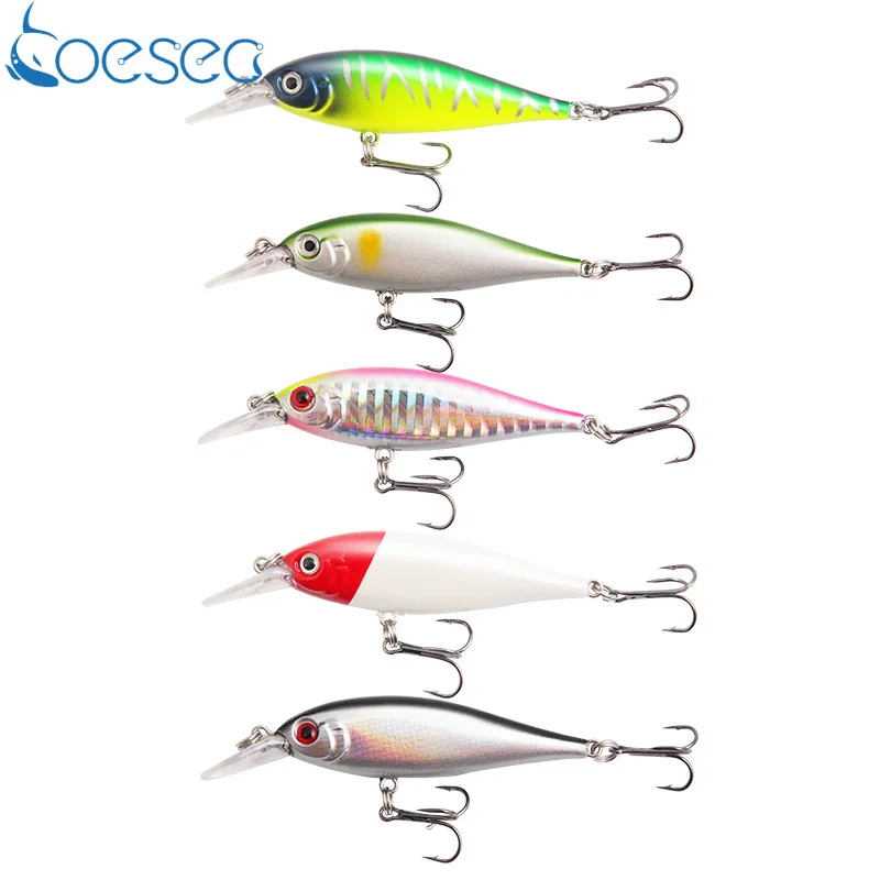 

lifelike hard lures plastic minnow fishing lures bait Artificial Bait