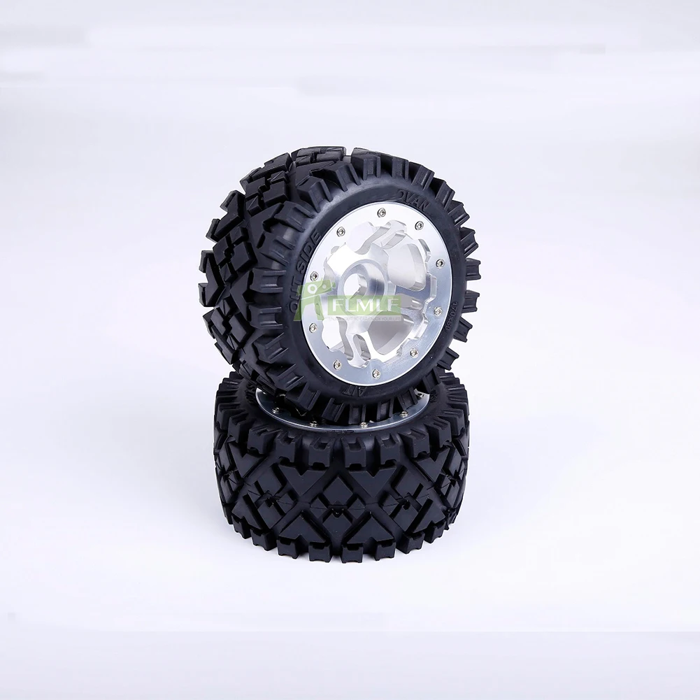 Вездеходные передние и задние шины в сборе с сплавом CNC колеса ступицы