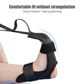 Yoga Ligament Stretching Belt Ligament Exercise Foot Rehabilitation Strap Plantar Fasciitis Leg Stretch Bands Training Ankle 3