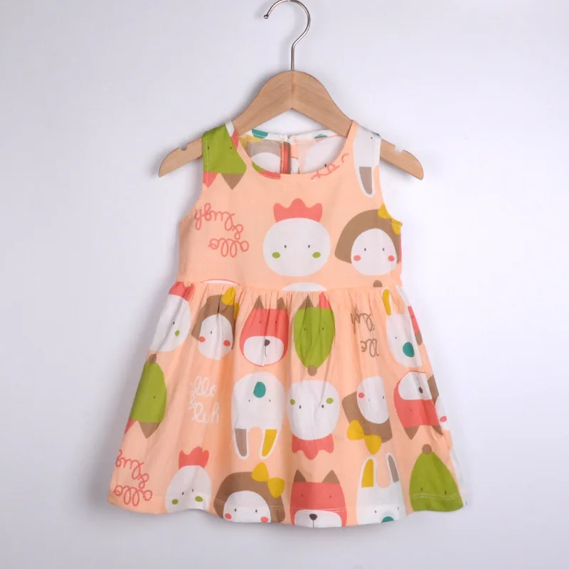 

ZWF1018 Toddler Kid baby girl clothes dresses Solid Color Party Princess baby girl dress summer Clothing ropa de bebes