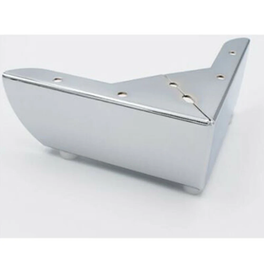 4 шт. металлические ножки хромированные мебельные для дивана кровати высота