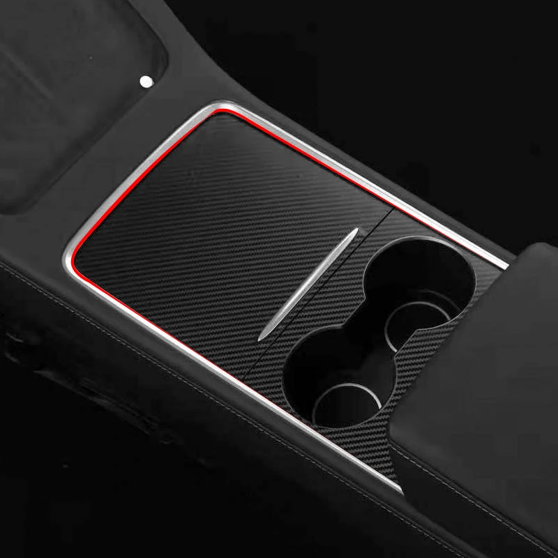 

Автомобильная Центральная панель управления из углеродного волокна, Защитная Наклейка для Tesla Model 3, аксессуары, модель Y, модель 3