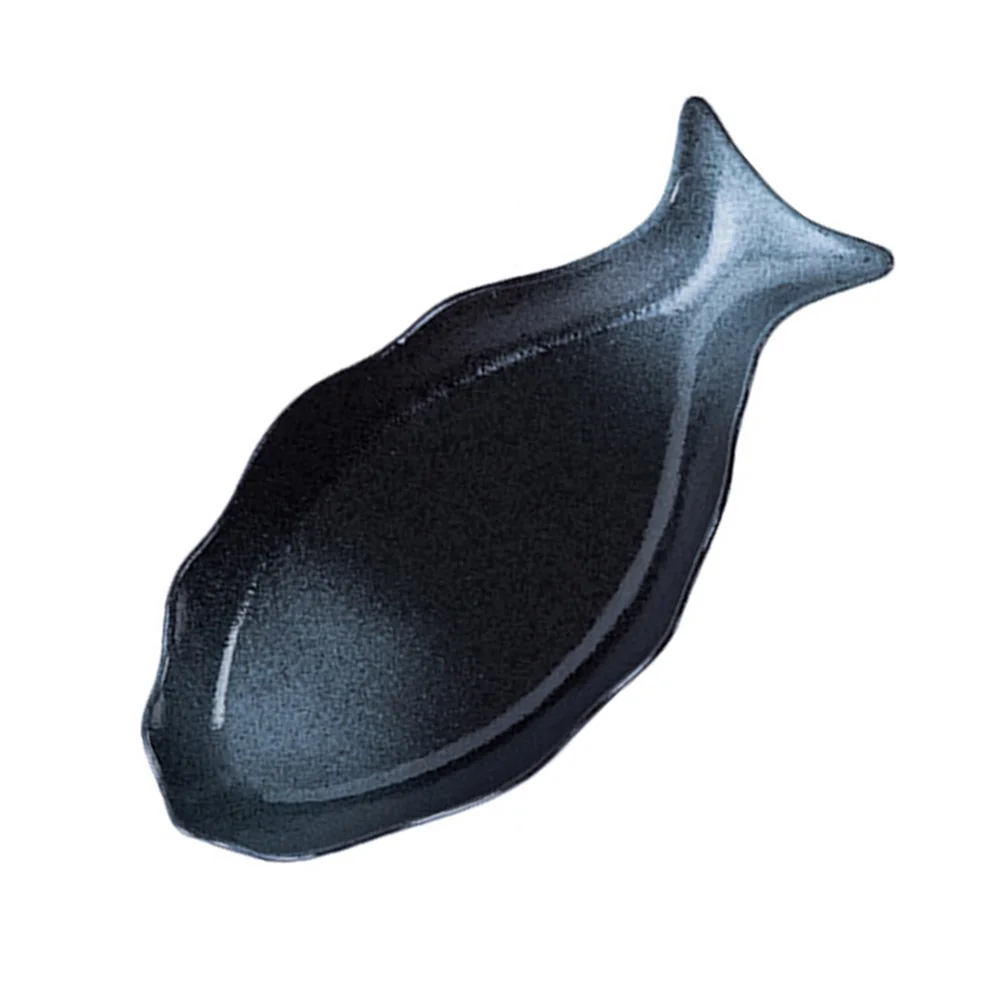 

1 шт., керамическая тарелка для рыбы на пару, креативная тарелка для рыбы, ресторанная тарелка