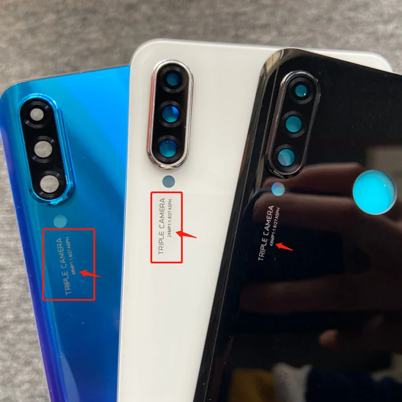 Задняя крышка 6 15 дюйма для Huawei P30 Lite Nova 4e аккумулятора стеклянная корпуса с