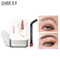 qibest eyebrow gel waterproof brows wax feathery styling soap makeup wild brow sculpt lift ginger wax with double end brush