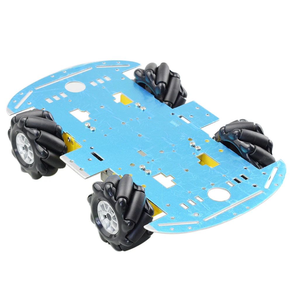 Самый дешевый алюминиевый колесо Mecanum Omni робот автомобиль шасси комплект с 4 шт. TT