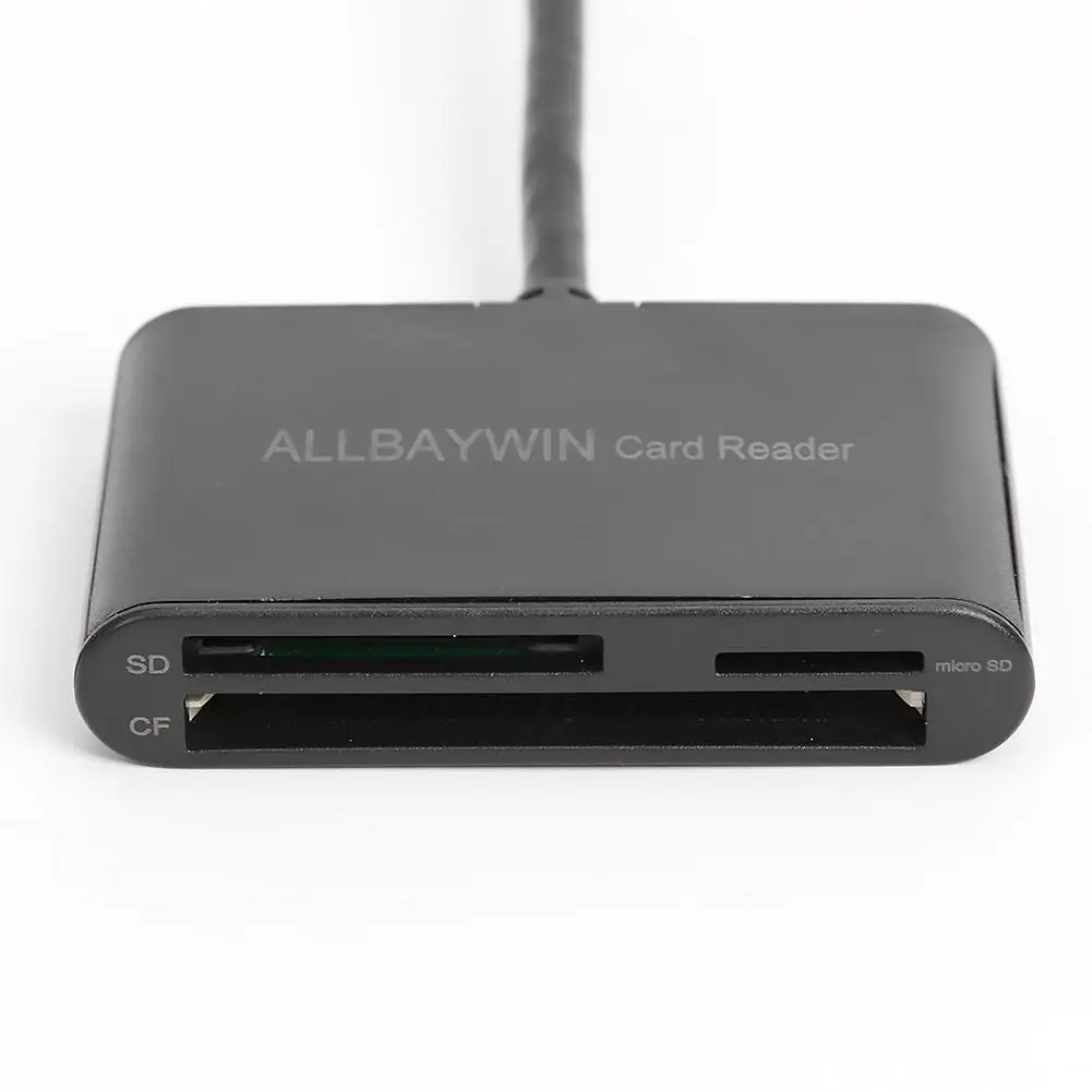Высокоскоростной мини-кардридер USB3.0 с поддержкой горячей замены надежный 3 в 1