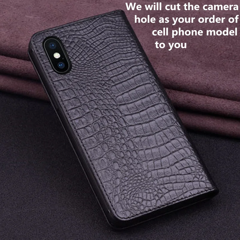 Роскошный чехол из натуральной кожи на магните для Motorola Moto Z3 Play/Motorola Z2 Play откидной